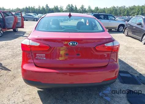 2015 Kia Forte Lx из США, поврежденный, VIN KNAFX4A62F5426362